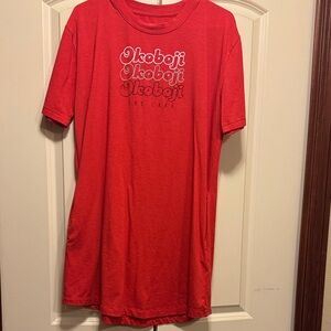 Under Armour Red Graphic T-Shirt dress